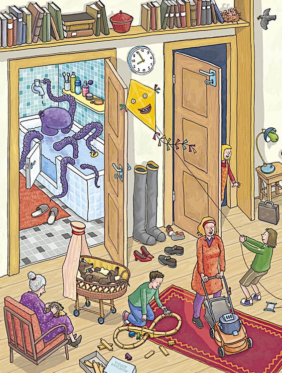 Дополнительное изображение книги «Не может быть. Найди ошибки художника»