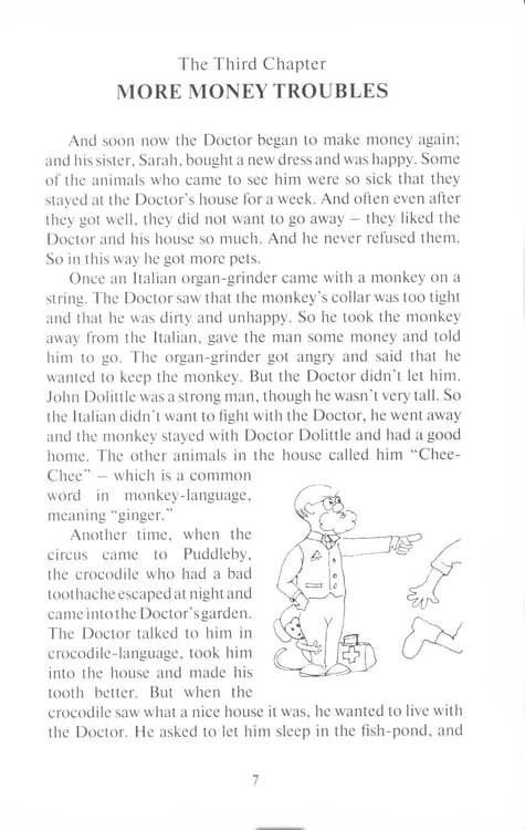 Дополнительное изображение книги «The Story of Dr. Dolittle = История доктора Дулиттла: книга для чтения на английском языке в 5 кл»