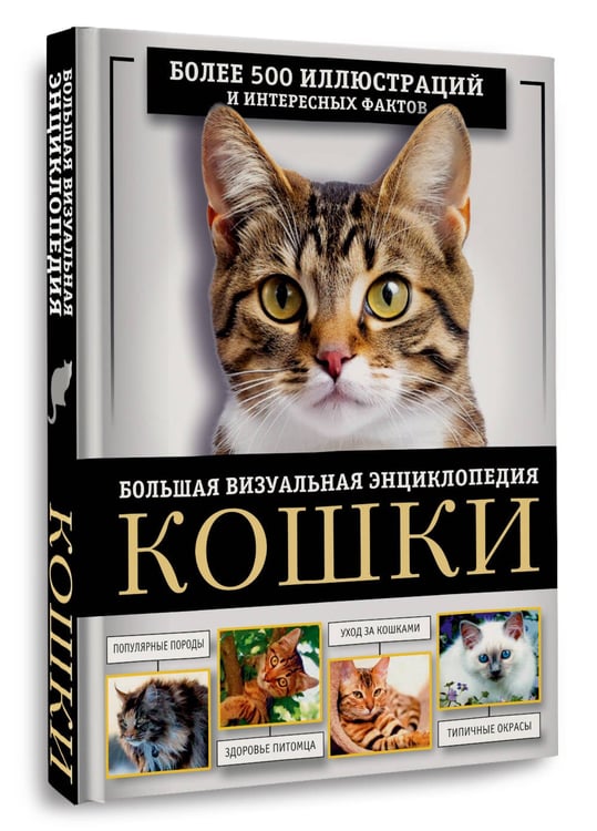 Дополнительное изображение книги «Кошки. Большая визуальная энциклопедия»