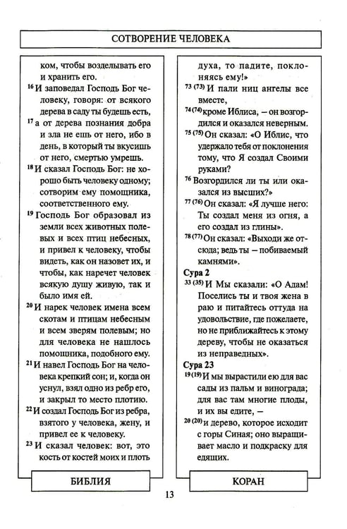 Дополнительное изображение книги «Библия и Коран: параллельные места»