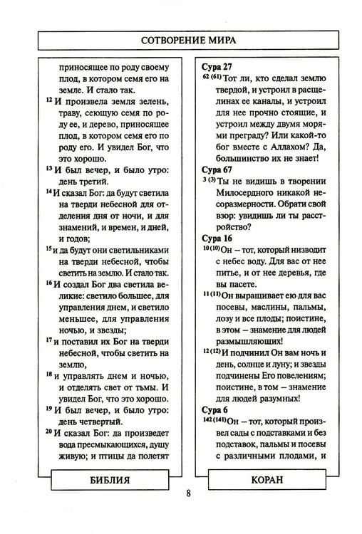 Дополнительное изображение книги «Библия и Коран: параллельные места»