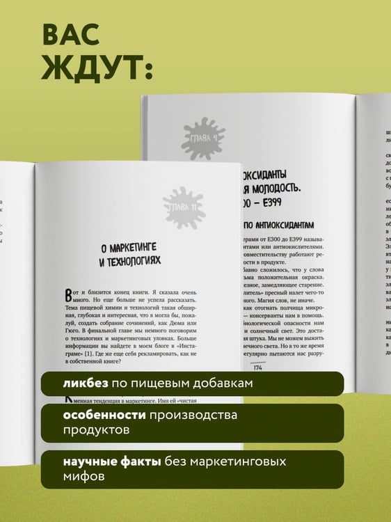 Дополнительное изображение книги «Страшная химия. Еда с Е-шками. Из чего делают нашу еду и почему не стоит ее бояться»