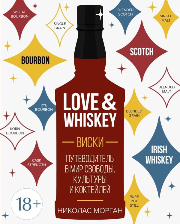 Обложка книги «Love&Whiskey. Виски. Путеводитель в мир свободы, культуры и коктейлей» — Морган Николас, ISBN 9785389287242