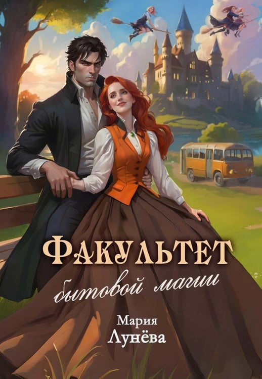 Обложка книги «Факультет бытовой магии» — Лунёва Мария Павловна, ISBN 9785517131522