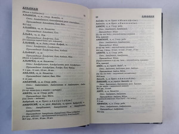Дополнительное изображение книги «Словарь русских личных имен»