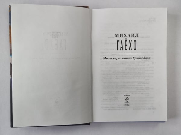 Дополнительное изображение книги «Мост через канал Грибоедова»