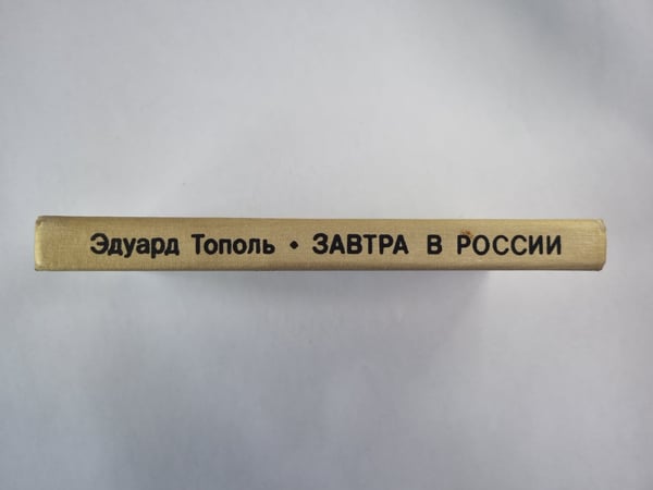Дополнительное изображение книги «Завтра в России»