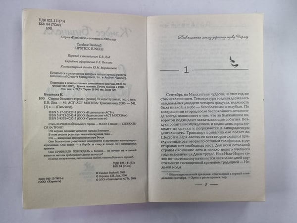 Дополнительное изображение книги «Стервы большого города»