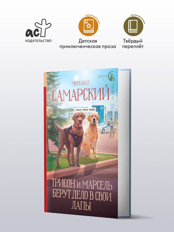 Дополнительное изображение книги «Трисон и Марсель берут дело в свои лапы»