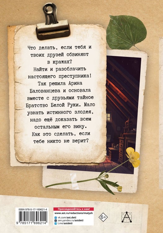 Дополнительное изображение книги «Братство Белой Руки»