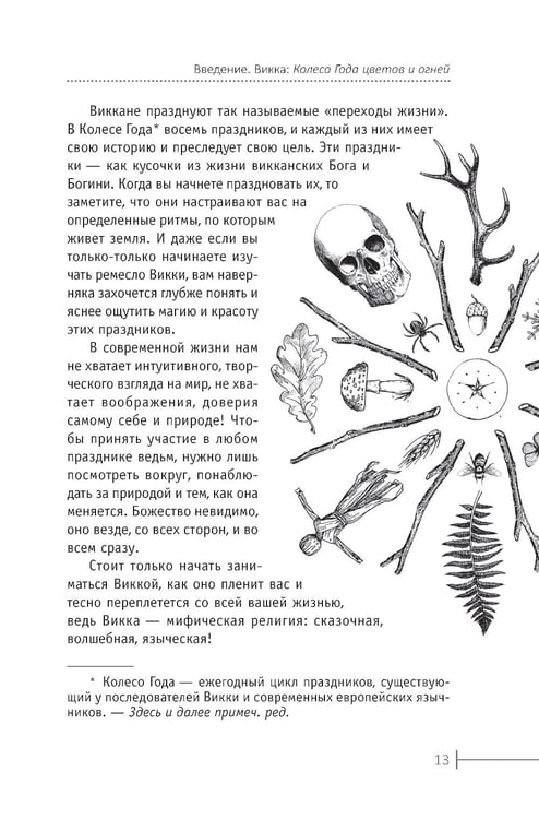 Дополнительное изображение книги «Круг Года: викканские праздники, их атрибуты и значение»