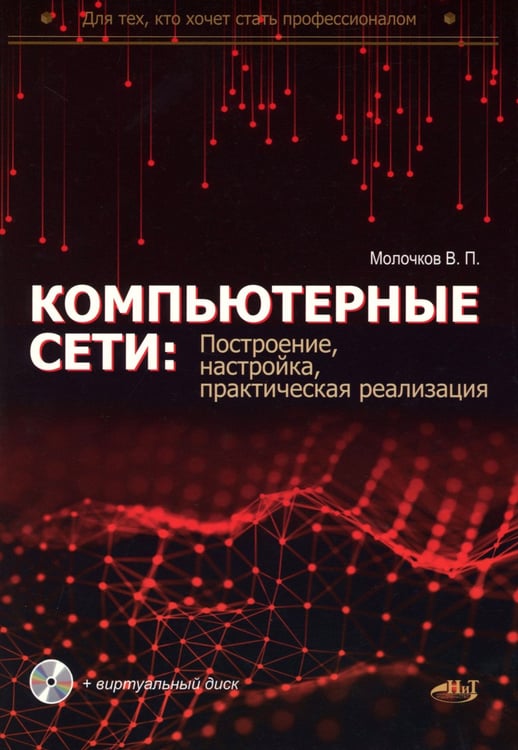 Дополнительное изображение книги «Компьютерные сети: построение, настройка, практическая реализация + виртуальный диск»