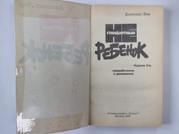 Дополнительное изображение книги «Нестандартный ребенок»