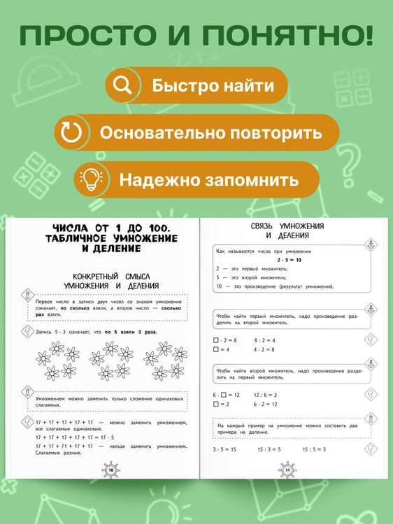 Дополнительное изображение книги «Справочник по математике. 2 класс»