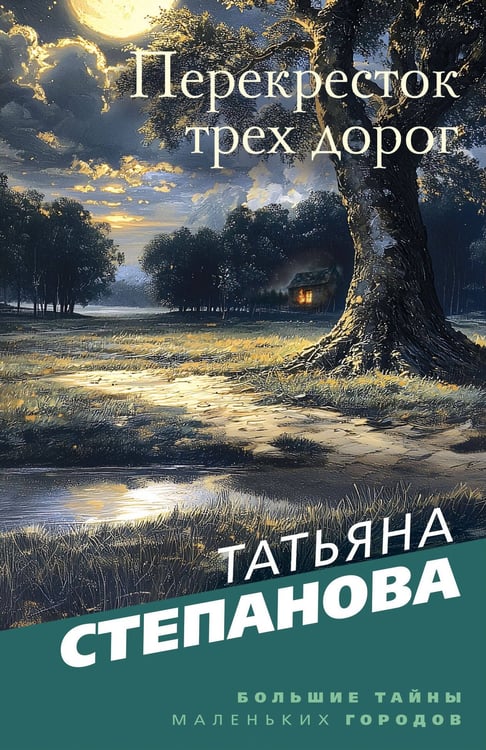 Обложка книги «Перекресток трех дорог» — Степанова Татьяна Юрьевна, ISBN 9785042216497
