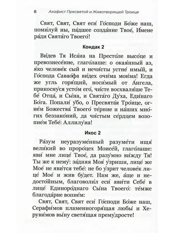 Дополнительное изображение книги «Акафистник для чтения в различных нуждах»