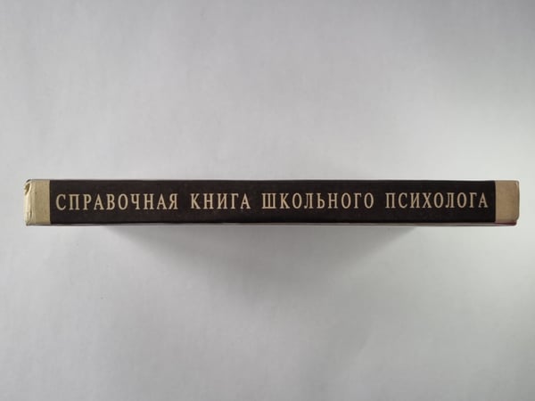 Дополнительное изображение книги «Справочная книга школьного психолога»