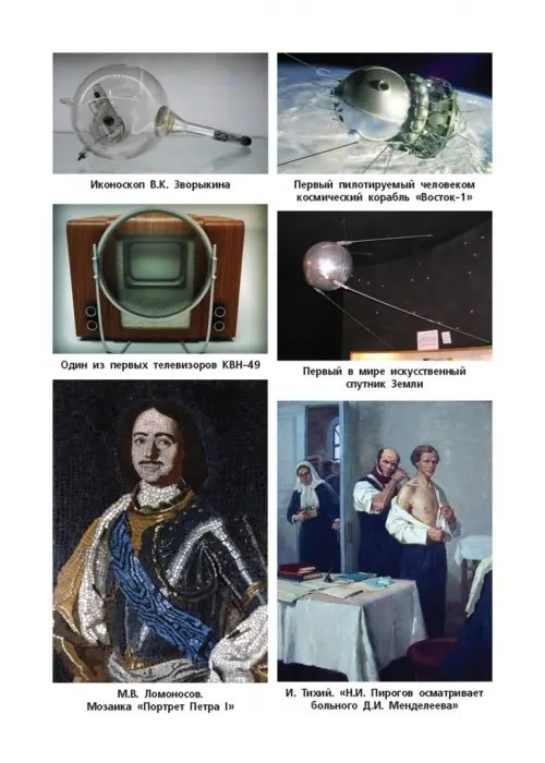 Дополнительное изображение книги «Учёные России и их открытия»