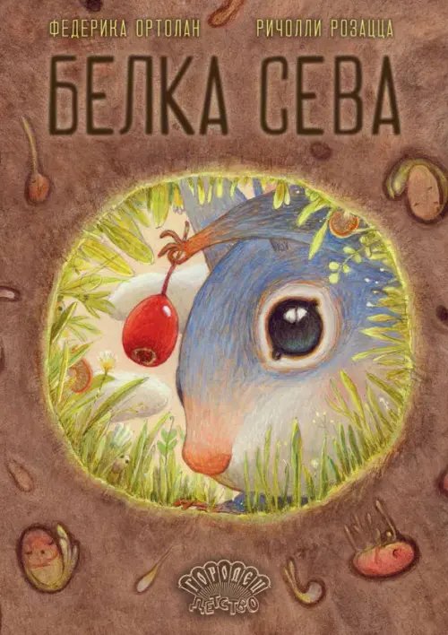 Обложка книги «Белка Сева» — Ортолан Федерика, ISBN 9785907982277