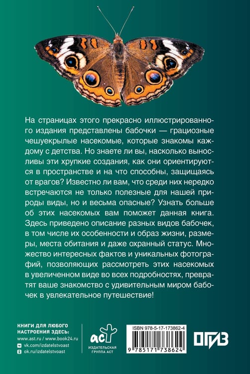 Дополнительное изображение книги «Бабочки. Иллюстрированный гид»