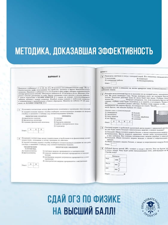 Дополнительное изображение книги «ОГЭ-2026. Физика. 20 тренировочных вариантов экзаменационных работ для подготовки к основному государственному экзамену»