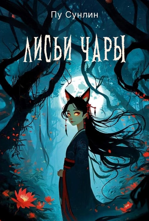 Обложка книги «Лисьи чары: рассказы» — Пу Сунлин (Сун-лин) (Ляо Чжай), ISBN 9785517127686