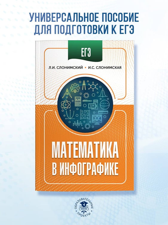 Дополнительное изображение книги «ЕГЭ. Математика в инфографике»