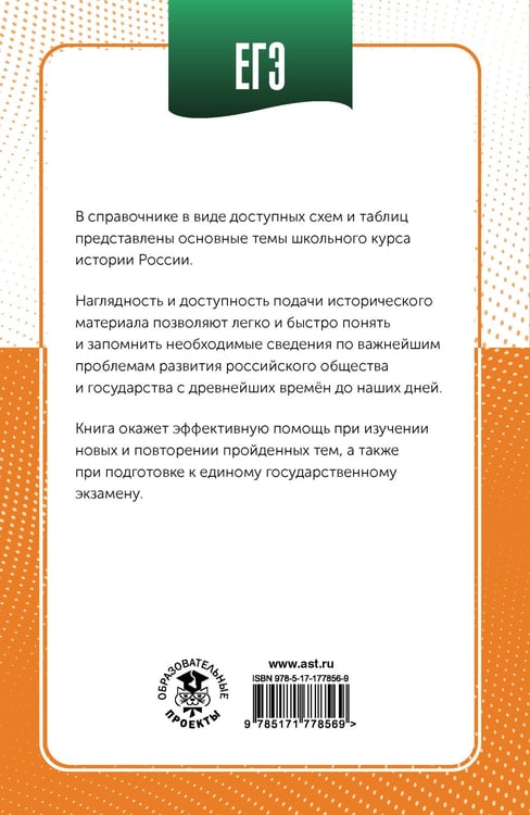 Дополнительное изображение книги «ЕГЭ. История в инфографике»