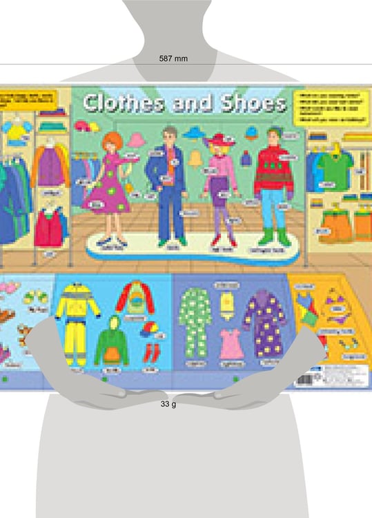 Дополнительное изображение книги «Одежда и обувь. Clothes and Shoes. Наглядное пособие по английскому языку»