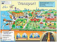Обложка книги «Транспорт. Transport. Наглядное пособие по английскому языку», ISBN 9785811259281