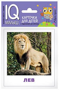 Обложка книги «Умный малыш. Животные жарких стран. Набор карточек для детей.», ISBN 9785811264476