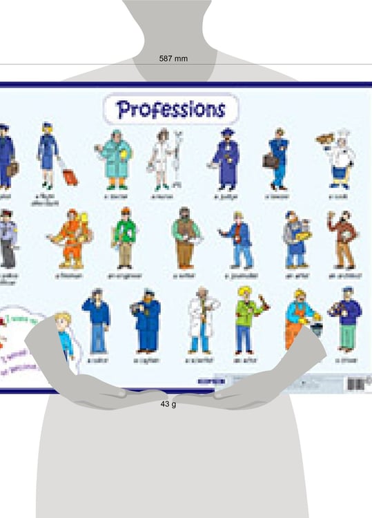 Дополнительное изображение книги «Профессии. Professions. Наглядное пособие на англ.яз.»