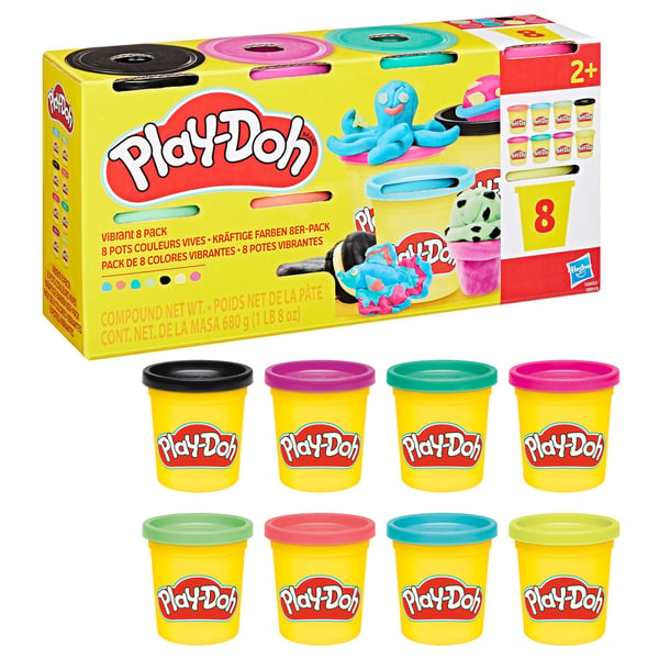 Дополнительное изображение книги «PLAY-DOH масса для лепки 8 шт»