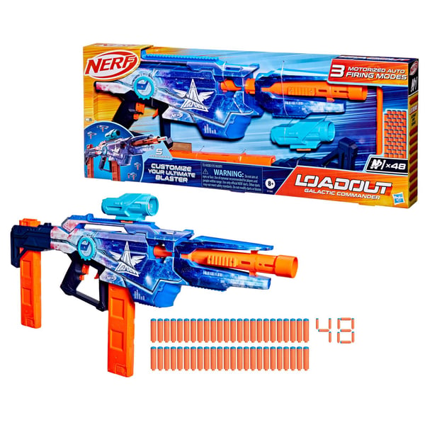 Дополнительное изображение книги «NERF Loadout игрушечный бластер Galactic Commander»
