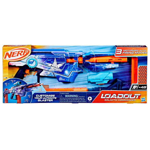 Обложка книги «NERF Loadout игрушечный бластер Galactic Commander»