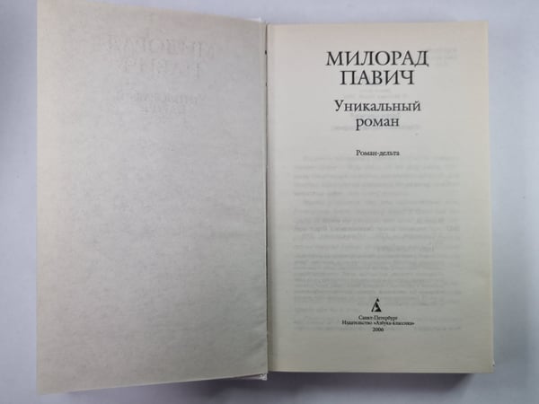 Дополнительное изображение книги «Уникальный роман: Роман-дельта»