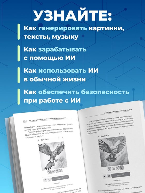 Дополнительное изображение книги «Основы ИИ и GPT. Самоучитель для начинающих»