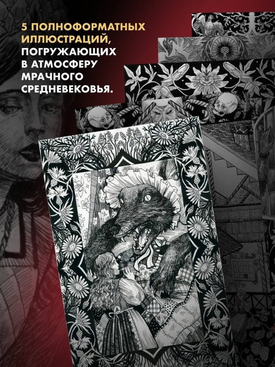 Дополнительное изображение книги «Тёмные сказки братьев Гримм»