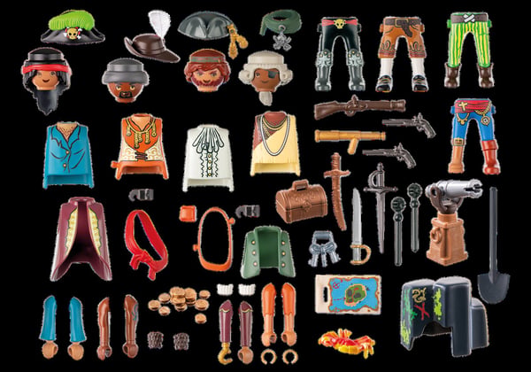 Дополнительное изображение книги «PLAYMOBIL PIRATES Фигурки 71533»