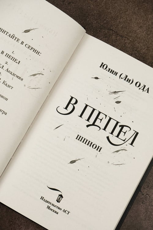 Дополнительное изображение книги «В пепел. Шпион»