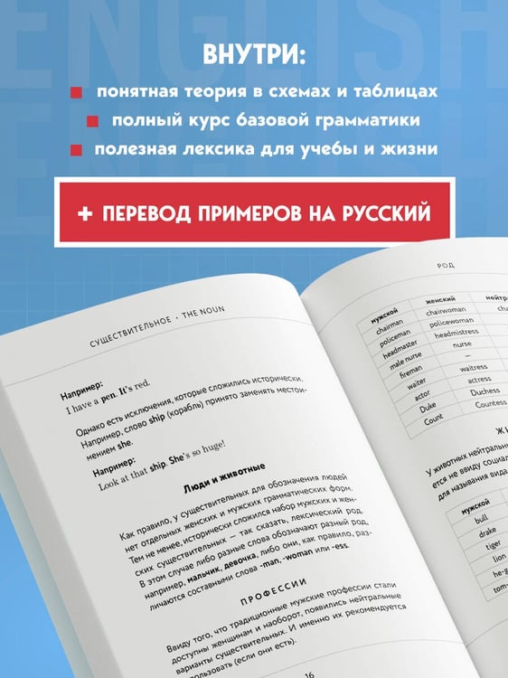 Дополнительное изображение книги «Английский в схемах и таблицах. Запоминай легко»
