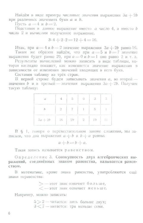 Дополнительное изображение книги «Алгебра. Учебник для 6-7 кл. Ч. 1»