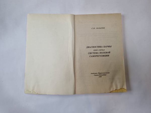 Дополнительное изображение книги «Диагностика кармы. Книга 1»