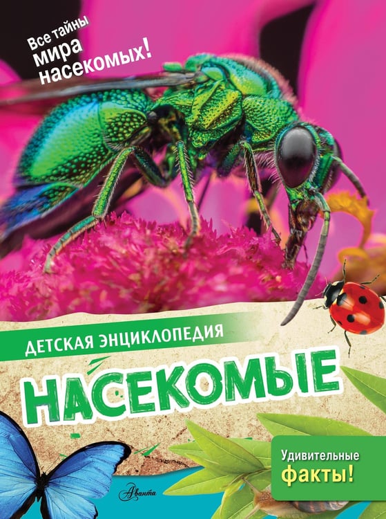 Обложка книги «Насекомые» — None, ISBN 9785171633660