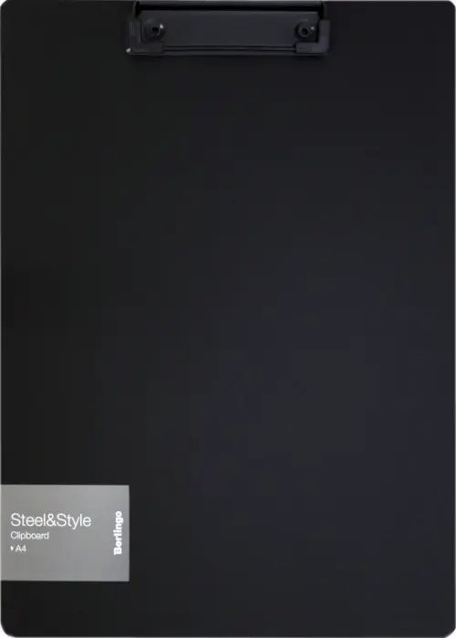 Дополнительное изображение книги «Планшет с зажимом "Steel&amp;Style", A4, черный»