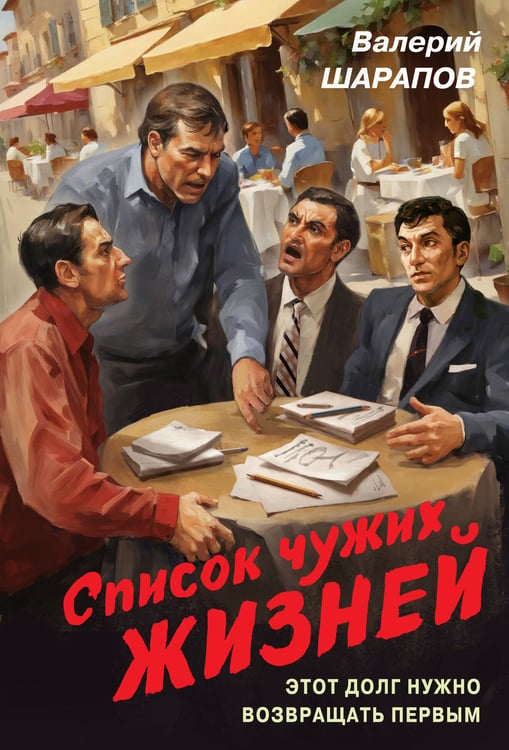 Обложка книги «Список чужих жизней» — Шарапов  Валерий  Георгиевич (Рощин), ISBN 9785042259142