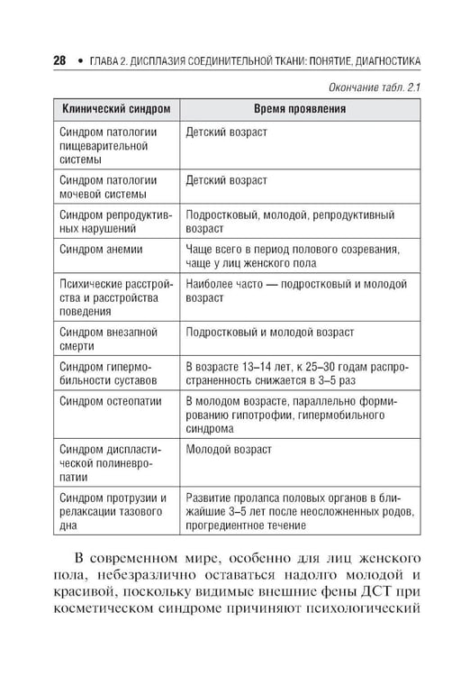Дополнительное изображение книги «Дисплазия соединительной ткани. 2-е изд., испр. и доп»