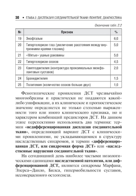 Дополнительное изображение книги «Дисплазия соединительной ткани. 2-е изд., испр. и доп»
