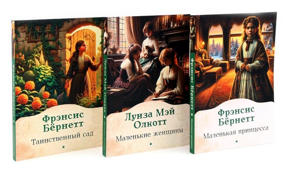 Дополнительное изображение книги «Книги для девочек. Сборник (комплект из 3-х книг)»