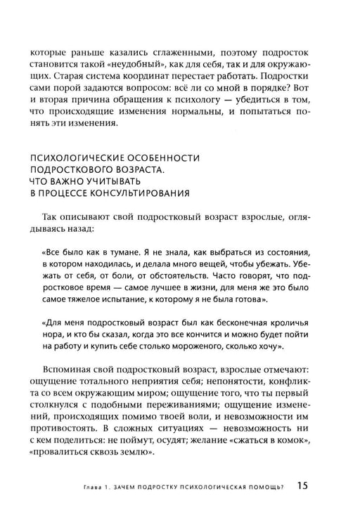 Дополнительное изображение книги «Подросток у психолога. Путь к диалогу»